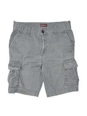 MERONA Men's Grey Cargo Pocket Shorts 30 Inch Waist